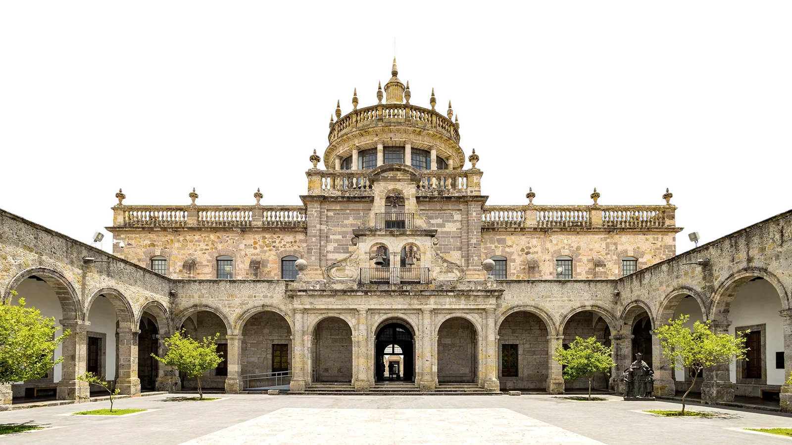 Jalisco historic building scene for Imperio Real Blanco tequila