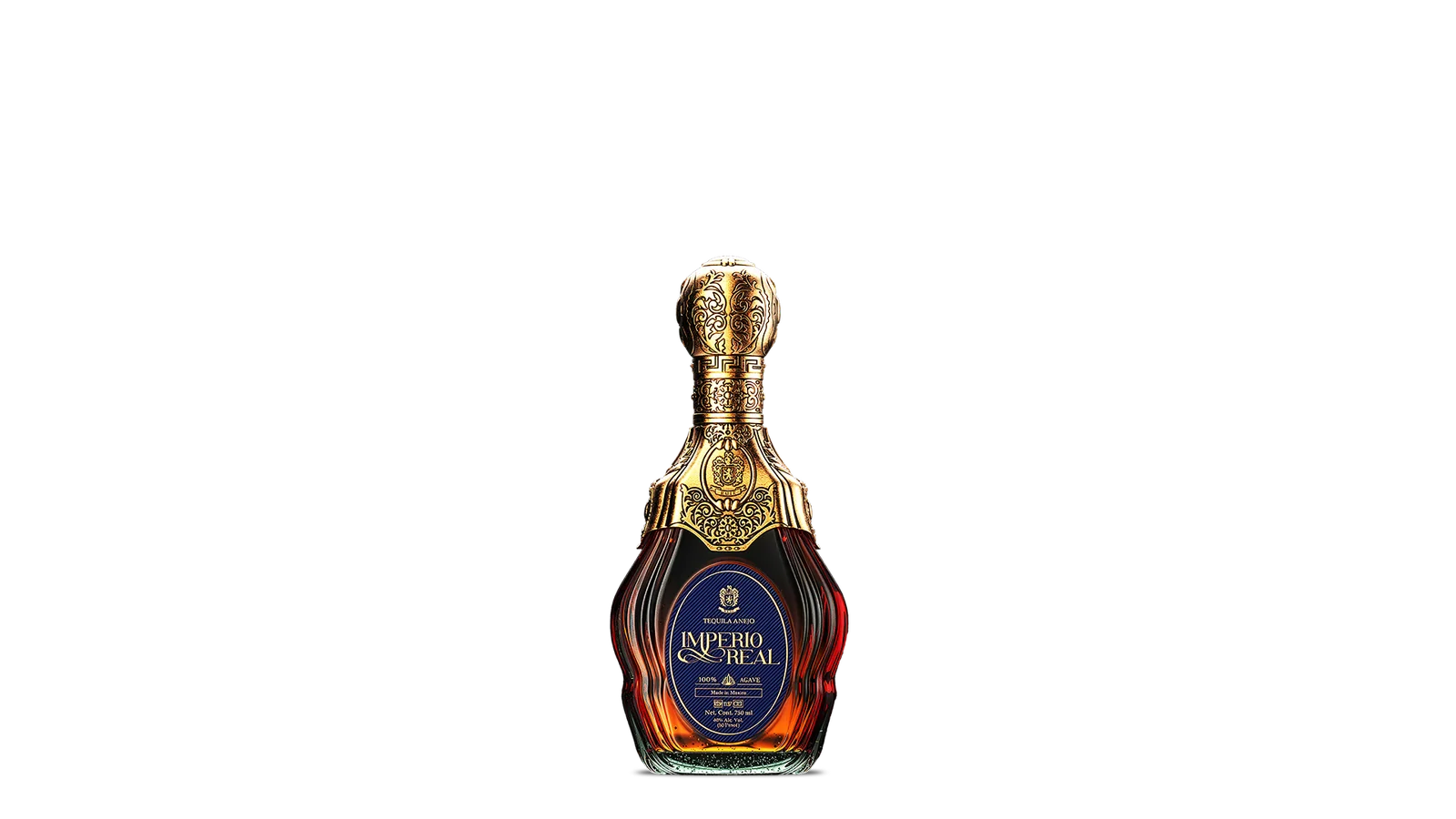 Imperio Real Añejo aged tequila bottle